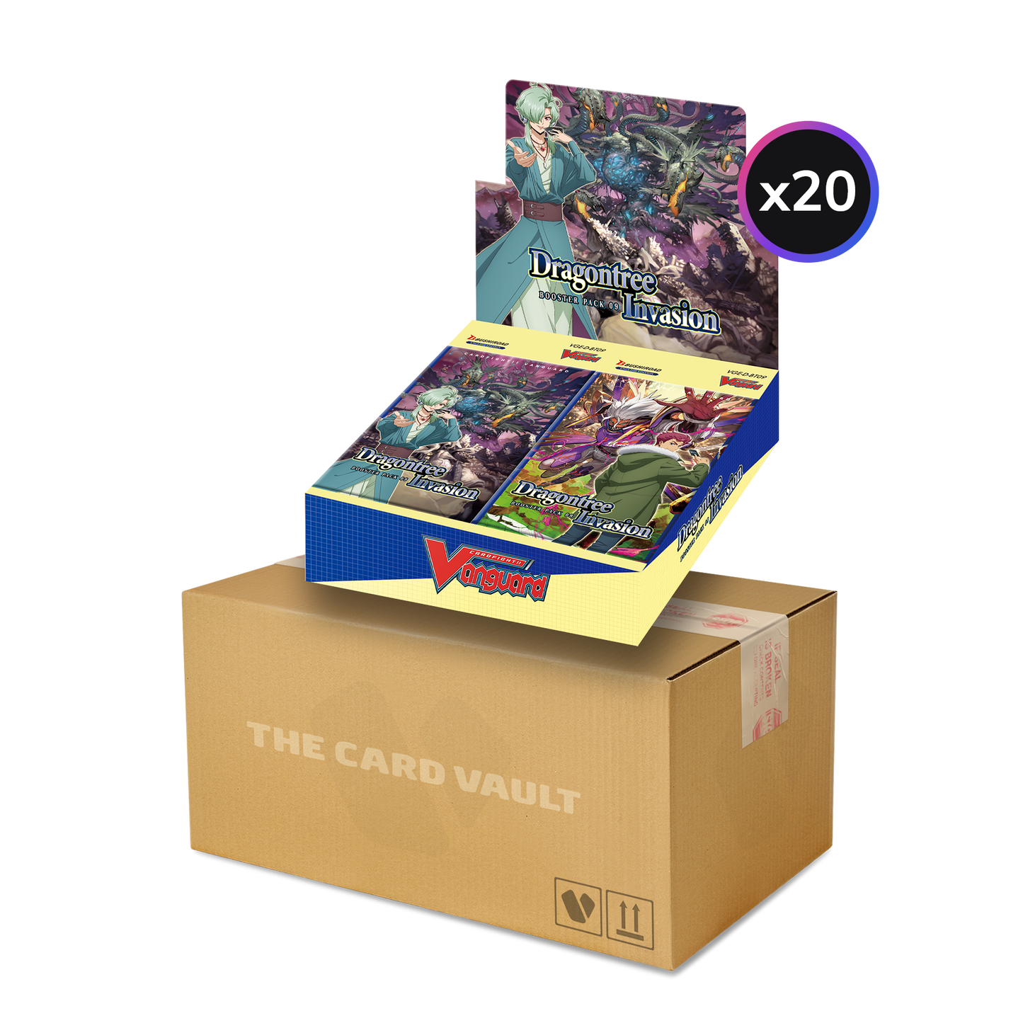 Cardfight!! Vanguard - Dragontree Invasion - Display Case (20x Booster Boxes)