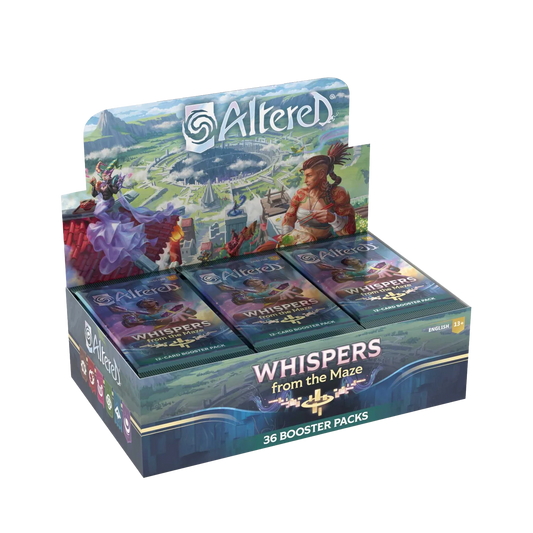 Altered TCG - Whispers from the Maze - Display Case (6x Booster Boxes)