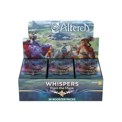 Altered TCG - Whispers from the Maze - Display Case (6x Booster Boxes)