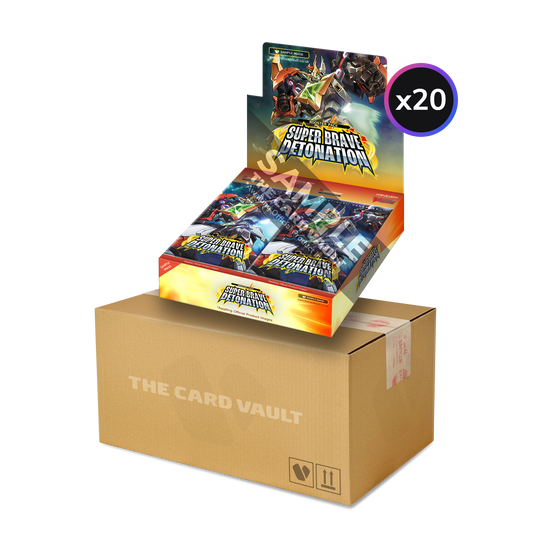 Cardfight!! Vanguard - Super Brave Detonation - Display Case (20x Boxes)