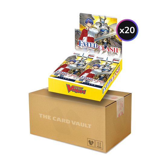 Cardfight!! Vanguard - Fated Clash - Display Case (20x Booster Boxes)