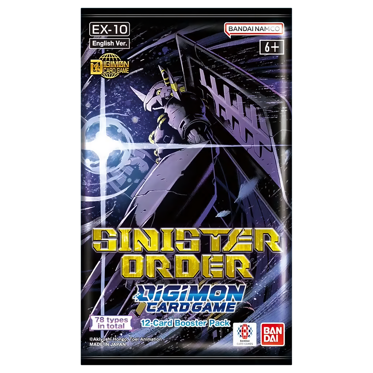 Digimon Card Game - Sinister Order (EX10) - Booster Pack