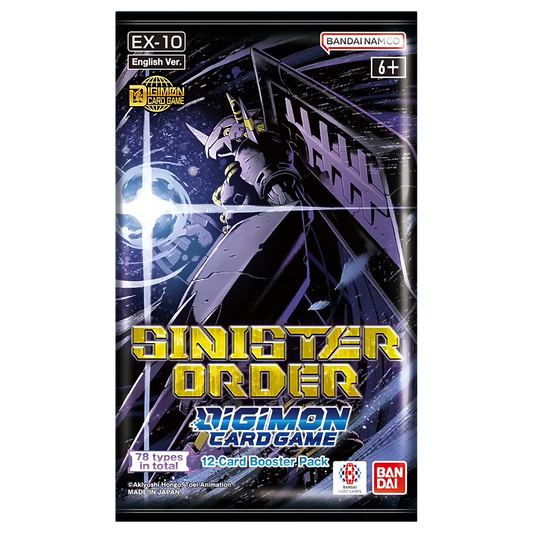Digimon Card Game - Sinister Order (EX10) - Booster Pack