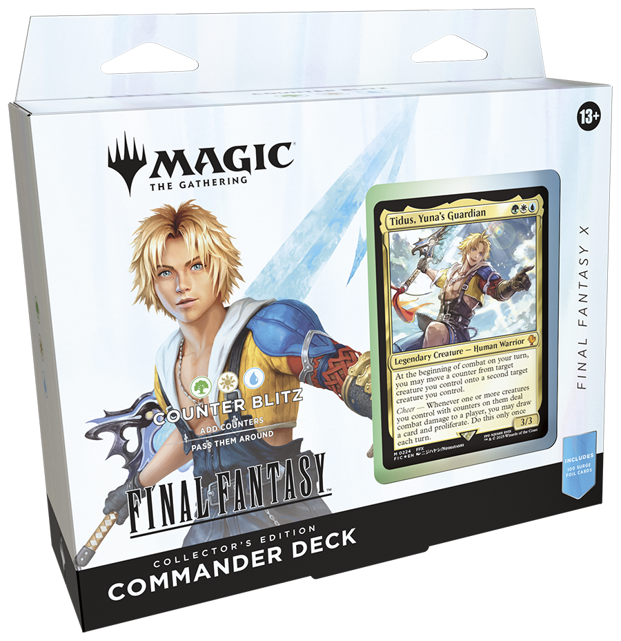 Magic: The Gathering - Universes Beyond - Final Fantasy - Collector Commander Deck - Tidus, Yuna's Guardian