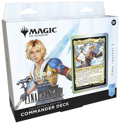 Magic: The Gathering - Universes Beyond - Final Fantasy - Collector Commander Deck - Tidus, Yuna's Guardian