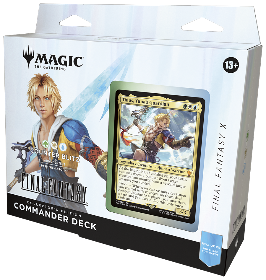 Magic: The Gathering - Universes Beyond - Final Fantasy - Collector Commander Deck - Tidus, Yuna's Guardian