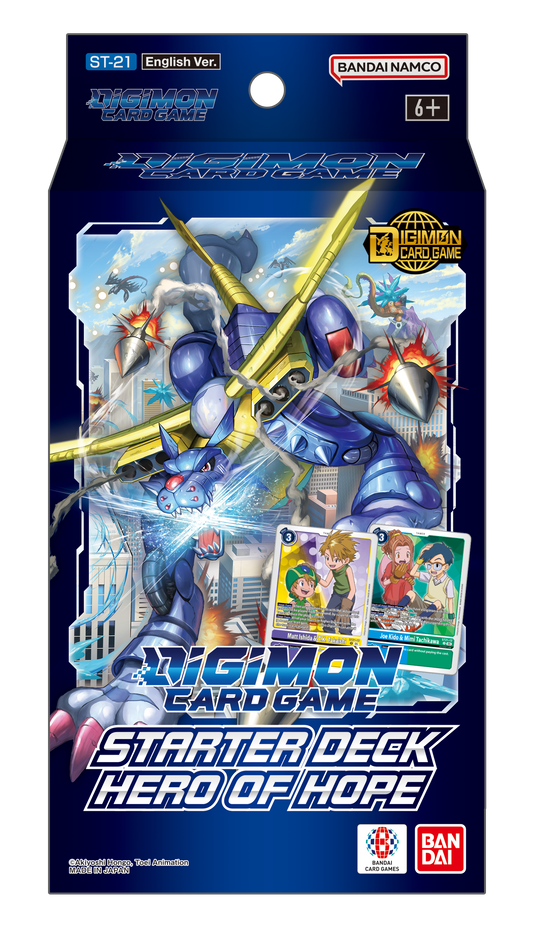Digimon Card Game - Starter Deck - Hero Of Hope (ST21)