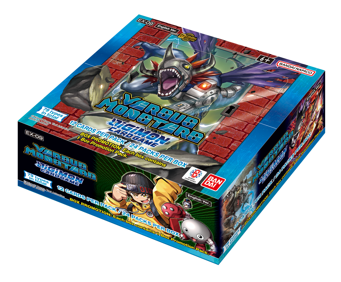 Digimon Card Game - Versus Monsters (EX09) - Display Case (12x Booster Boxes)